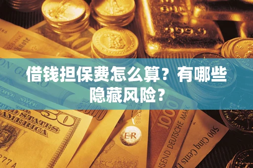 武汉借钱担保费怎么算？有哪些隐藏风险？