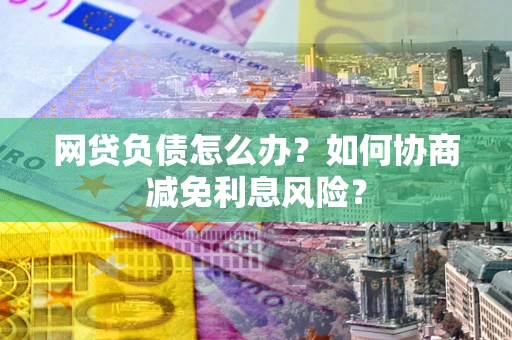 武汉网贷负债怎么办？如何协商减免利息风险？