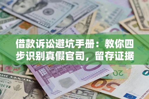 武汉借款诉讼避坑手册：教你四步识别真假官司，留存证据不踩雷