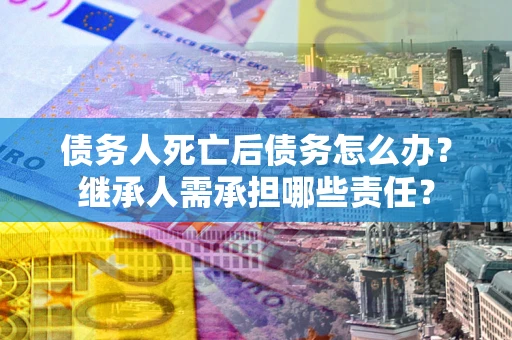 武汉债务人死亡后债务怎么办？继承人需承担哪些责任？