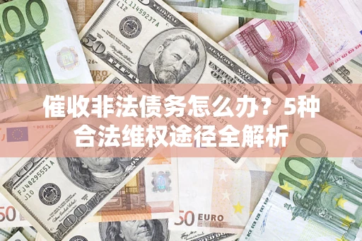 武汉催收非法债务怎么办？5种合法维权途径全解析